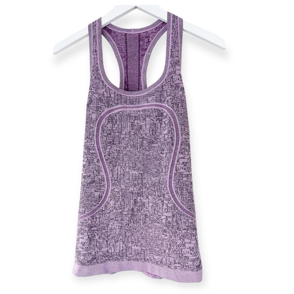 Lululemon Seawheeze Swiftly Racerback Heathered Lullaby